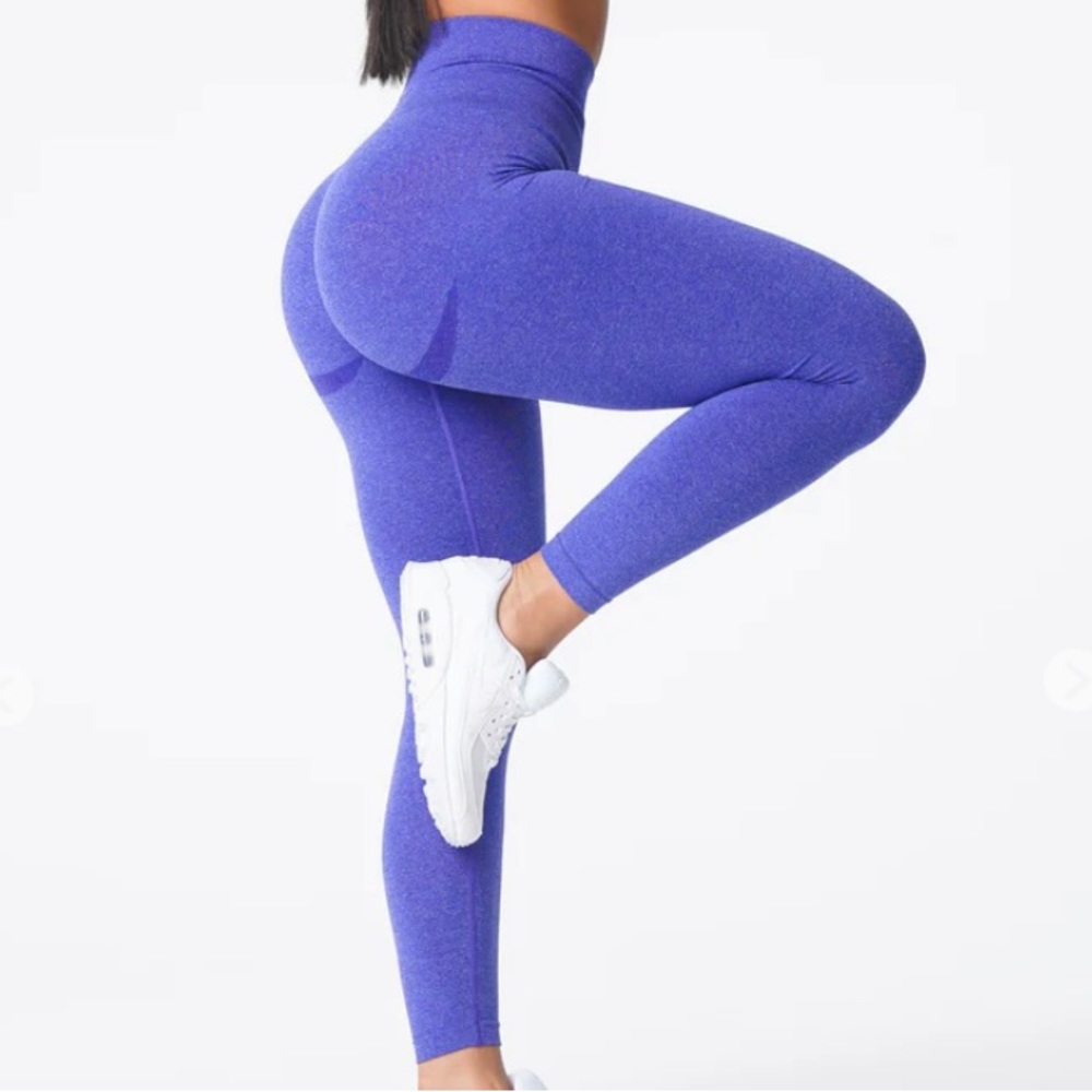 2 electric blue Nvgtn leggings Xs & small